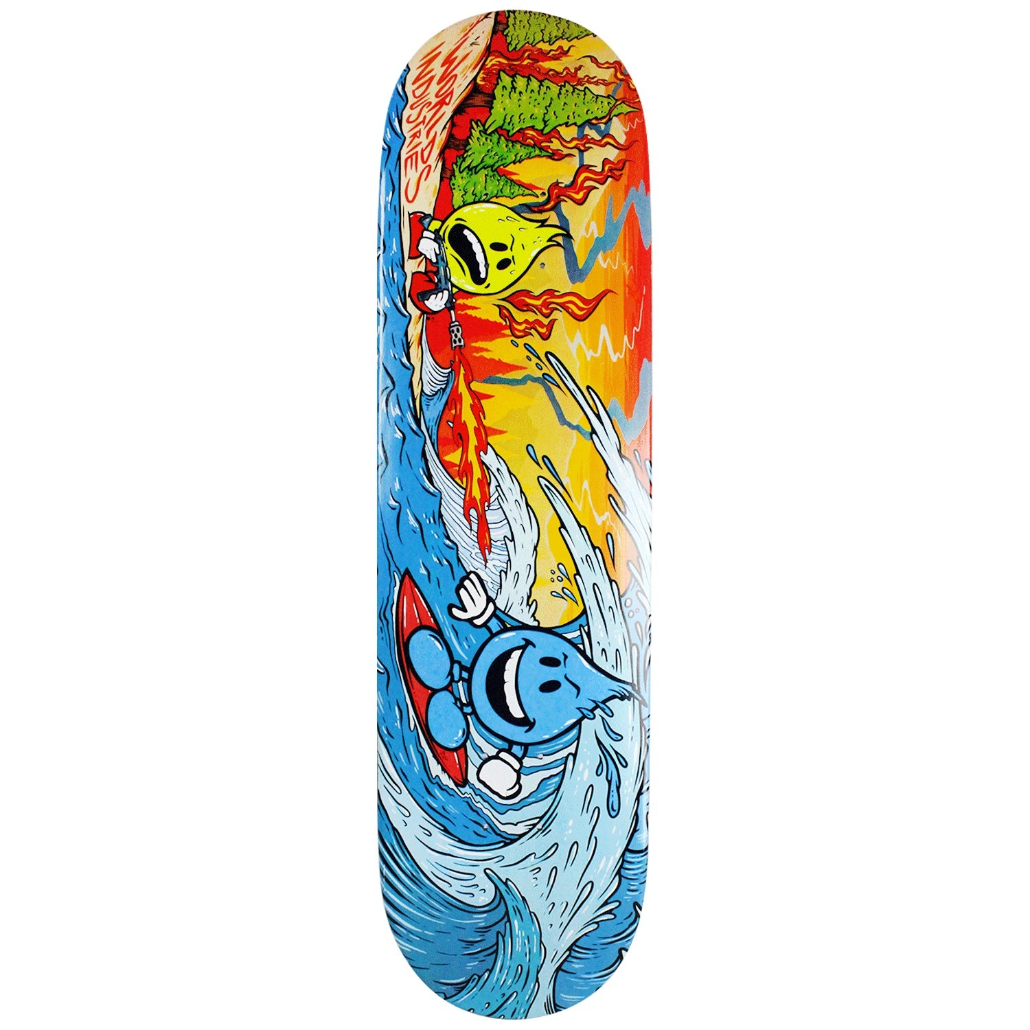 World Industries Skateboard Global Warming 8.5" Krux, Independent, Sml Upgrade