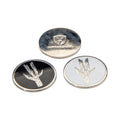 We-Ko-Pa Skeleton Saguaro Enamel Ball Marker — Black or White (Single)