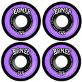 Bones Skateboard Wheels 55mm Original V5 Sidecut 100A Black
