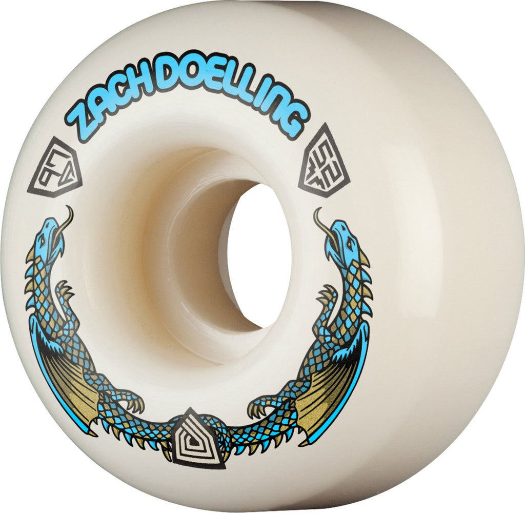 Powell Peralta Premium Flight Skateboard Doelling Twin 8.3" Krux Trucks, Dragon Formula Wheels, Independent Bearings