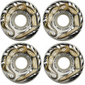 Bones Skateboard Wheels 56mm SPF Scorpeedo P5 Sidecut 81B (101A) White