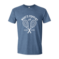 Whats Poppin 2 Short Sleeve T Shirt Blue