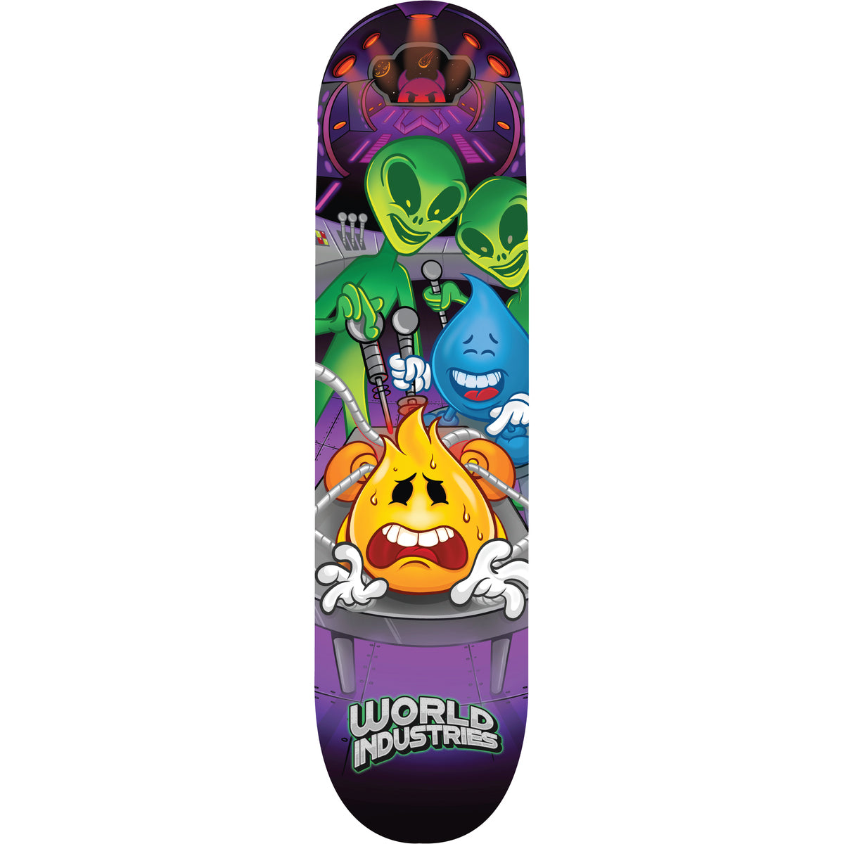 World Industries Skateboard Complete Flameboy Probed 8.25" x 31.75"