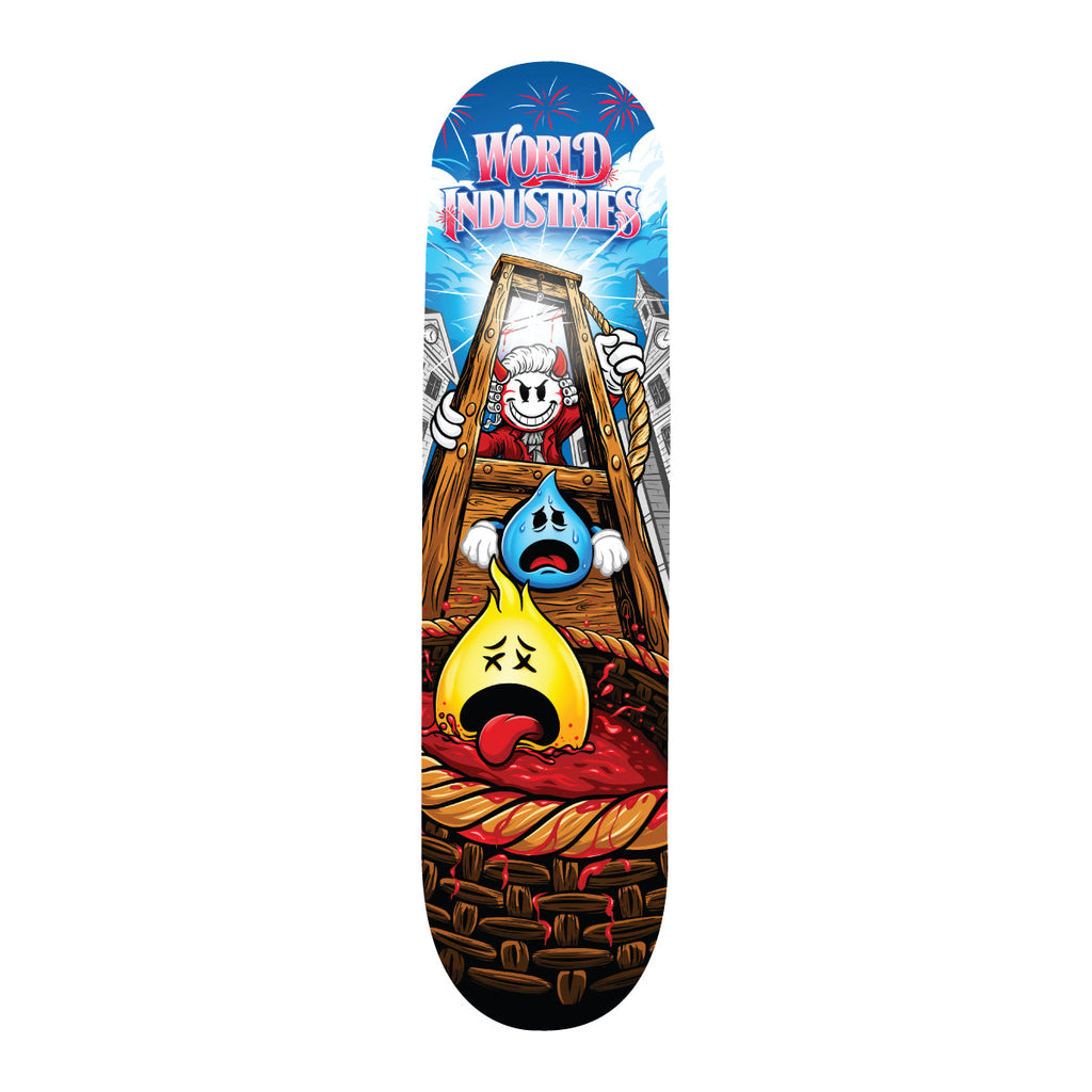 World Industries Skateboard Guillotine 8.5" Krux, Independent, Sml Upgrade