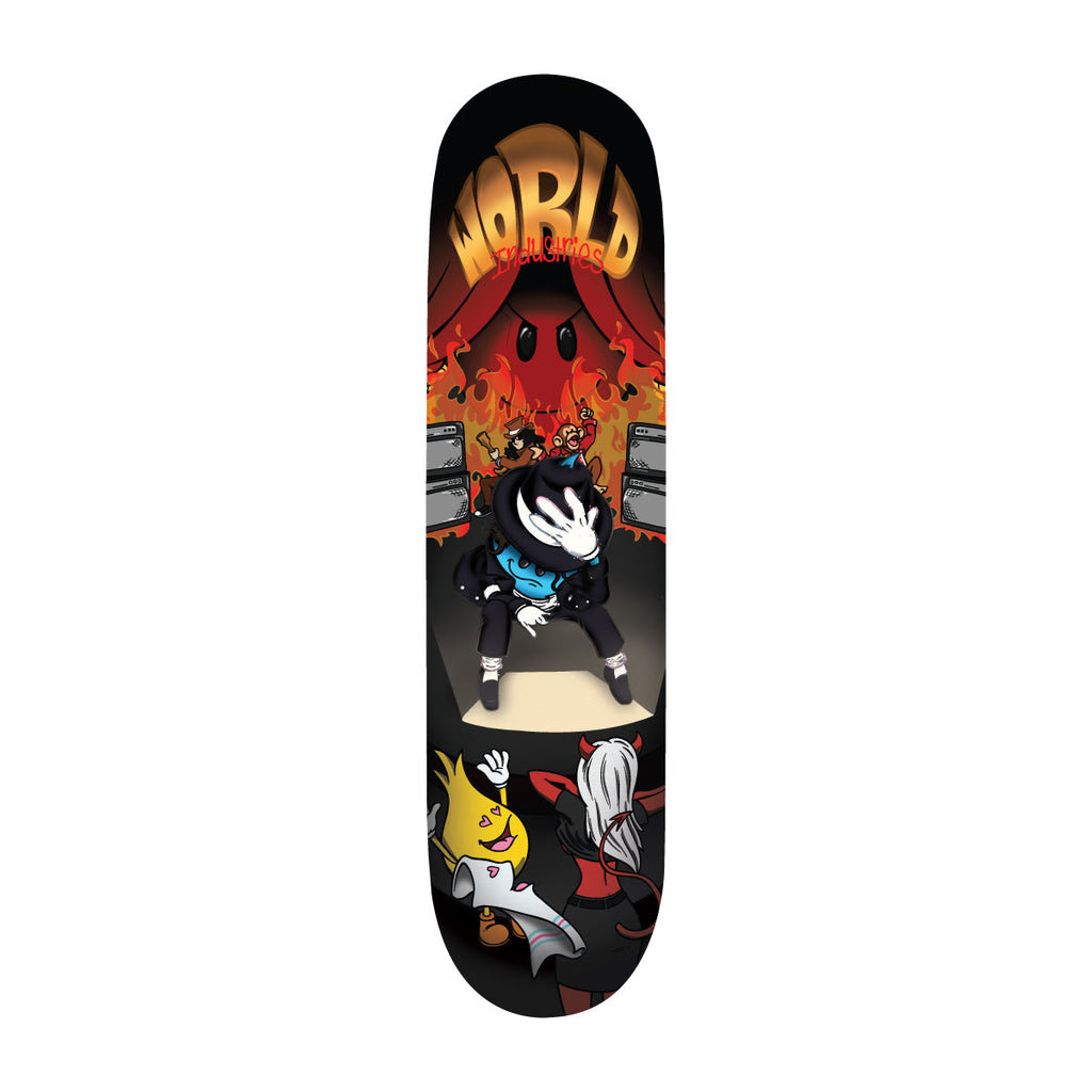 World Industries Skateboard Willy Jackson 8.5" Krux, Independent, Sml Upgrade