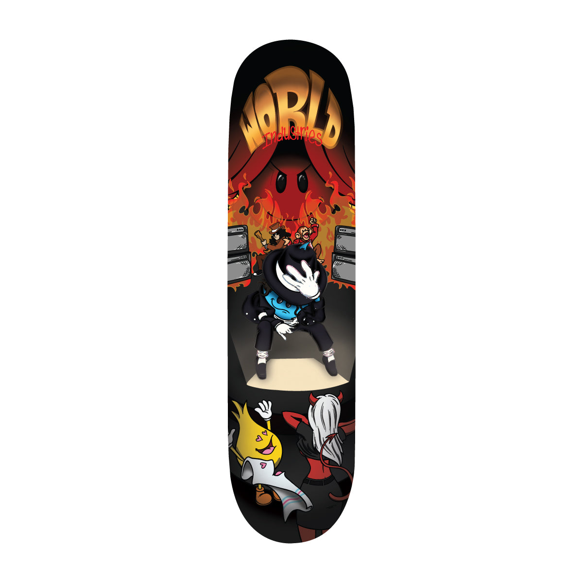 World Industries Skateboard Willy Jackson 8.5" Krux, Independent, Sml Upgrade