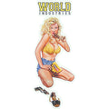 World Industries Skateboard Sticker Kareem Campbell Fudgesicle 2" x 5.5"