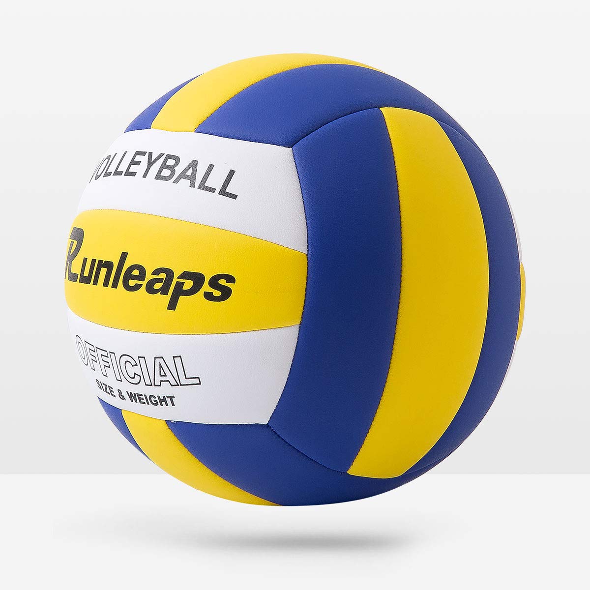 Runleaps Volleyball, WaterproofIndoor Outdoor Volleyball forBeach Game Gym Training(Official Size 5)