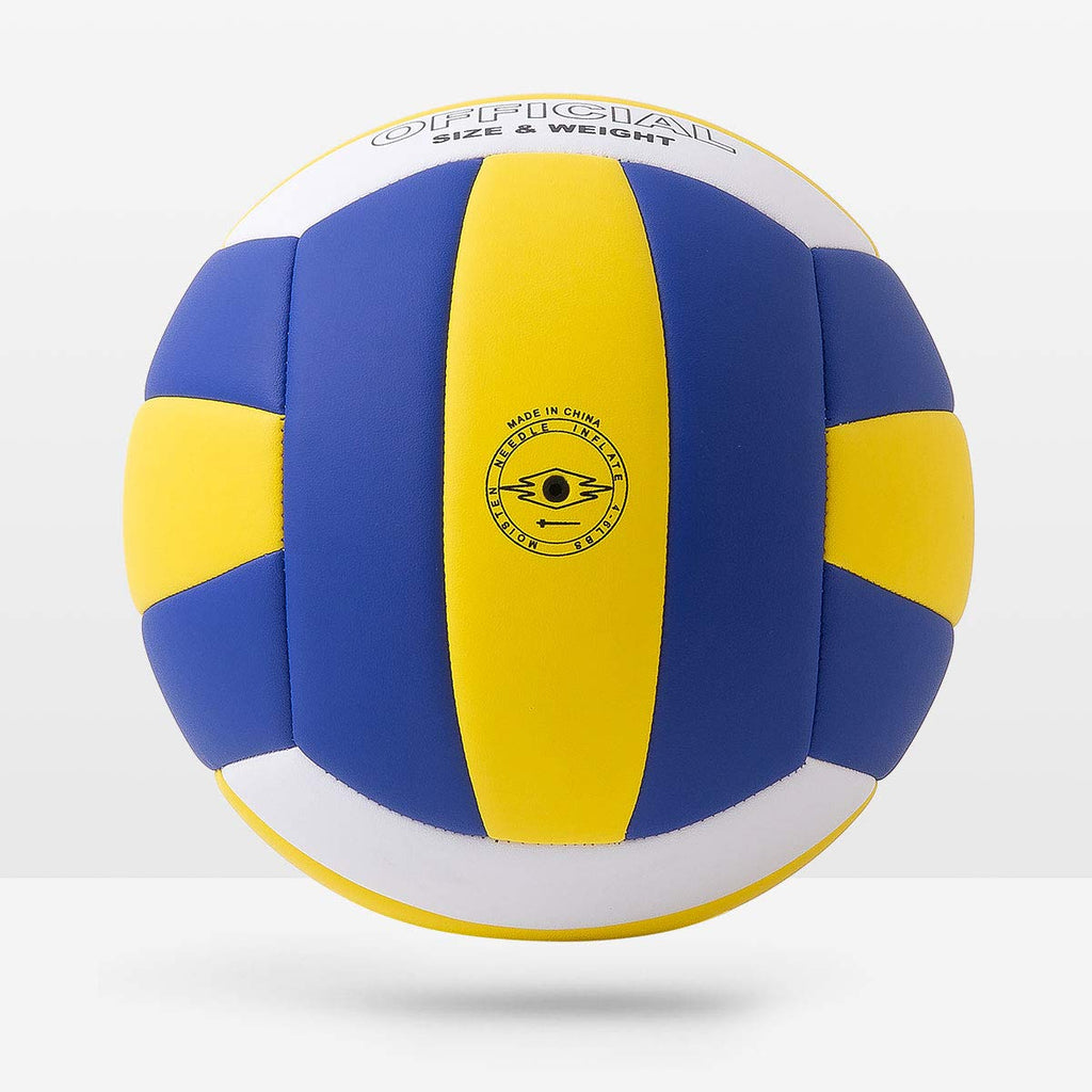Runleaps Volleyball, WaterproofIndoor Outdoor Volleyball forBeach Game Gym Training(Official Size 5)