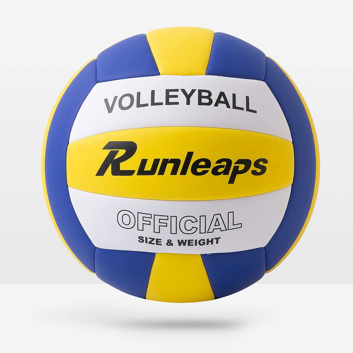 Runleaps Volleyball, WaterproofIndoor Outdoor Volleyball forBeach Game Gym Training(Official Size 5)