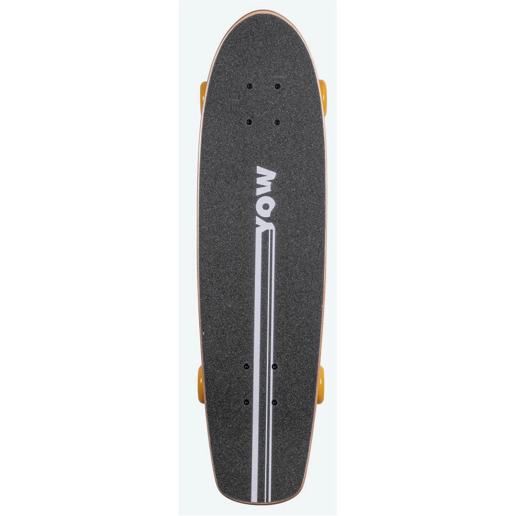 YOW Skateboard Surf Cruiser Complete Vermont 7.6" x 28.5" Natural/Orange