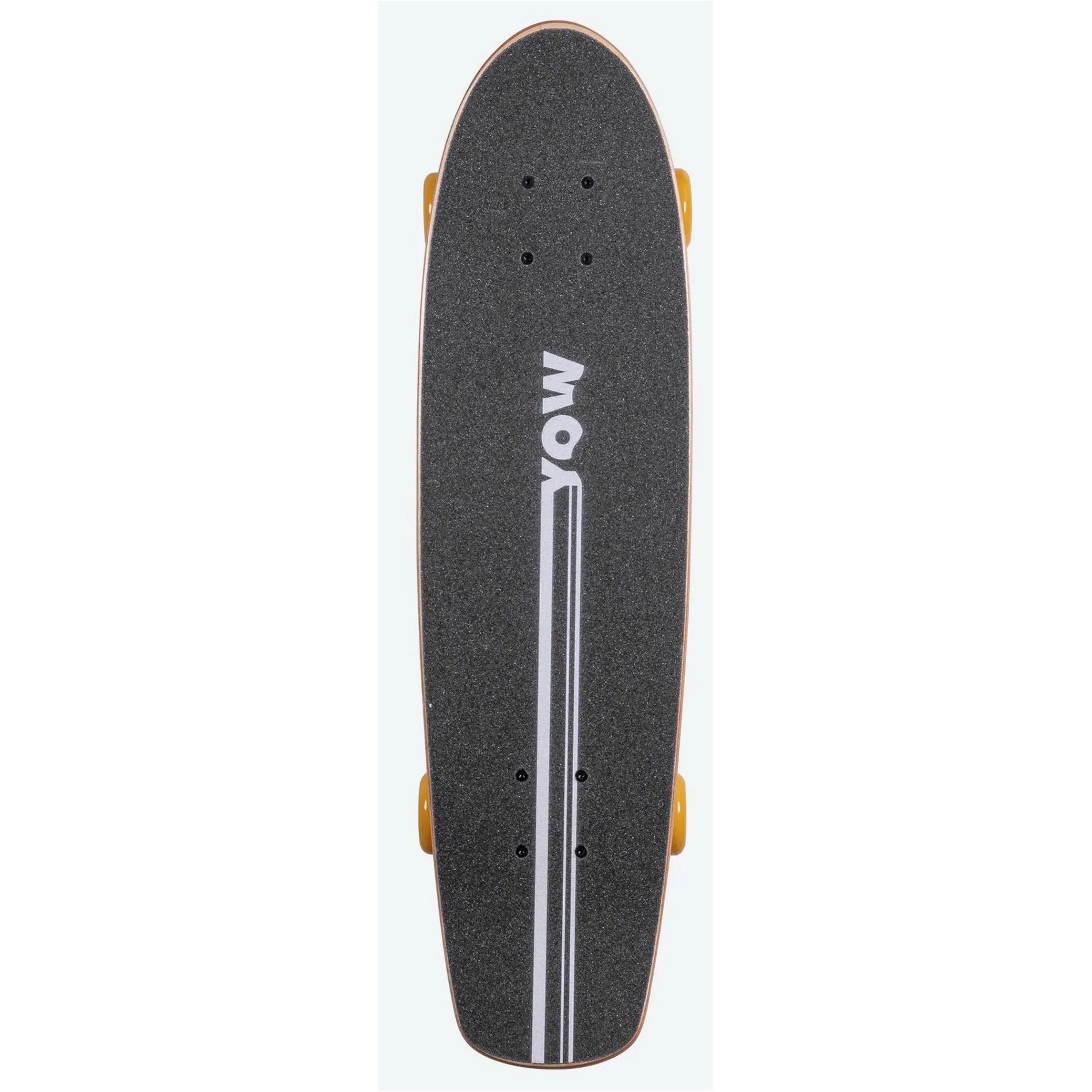 YOW Skateboard Surf Cruiser Complete Vermont 7.6" x 28.5" Natural/Orange