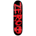 Zero Skateboard Deck Blood Text 7.75" x 31.1"