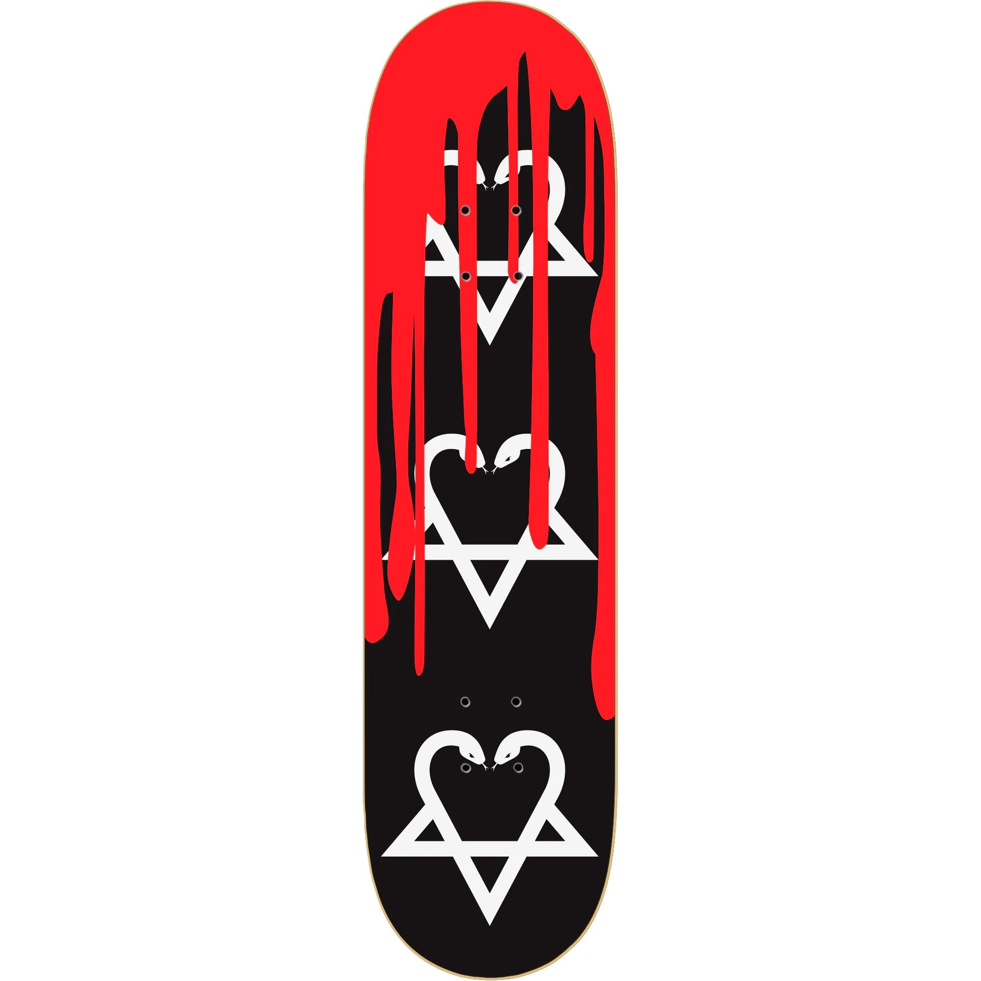 Zero Skateboard Deck Bam Margera Snakes with Blood 8.5" x 32.3"