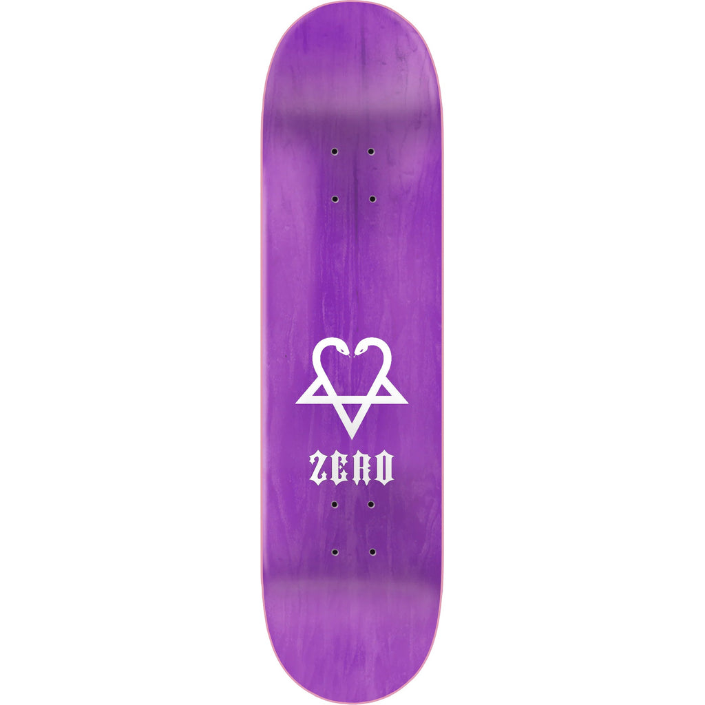 Zero Skateboard Complete Bam Margera Snakes with Blood 8.5" x 32.3"