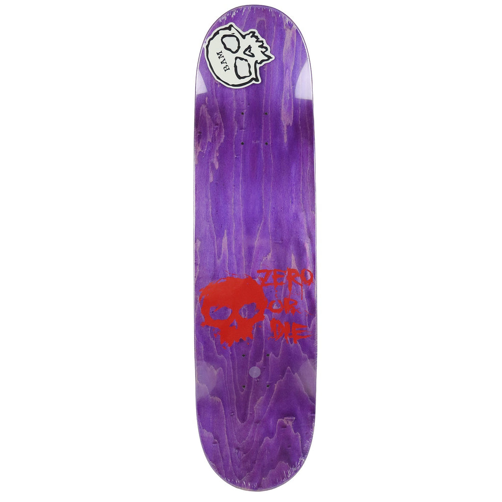 Zero Skateboard Deck Bam Margera 3 Plunger 8.25" x 31.9"