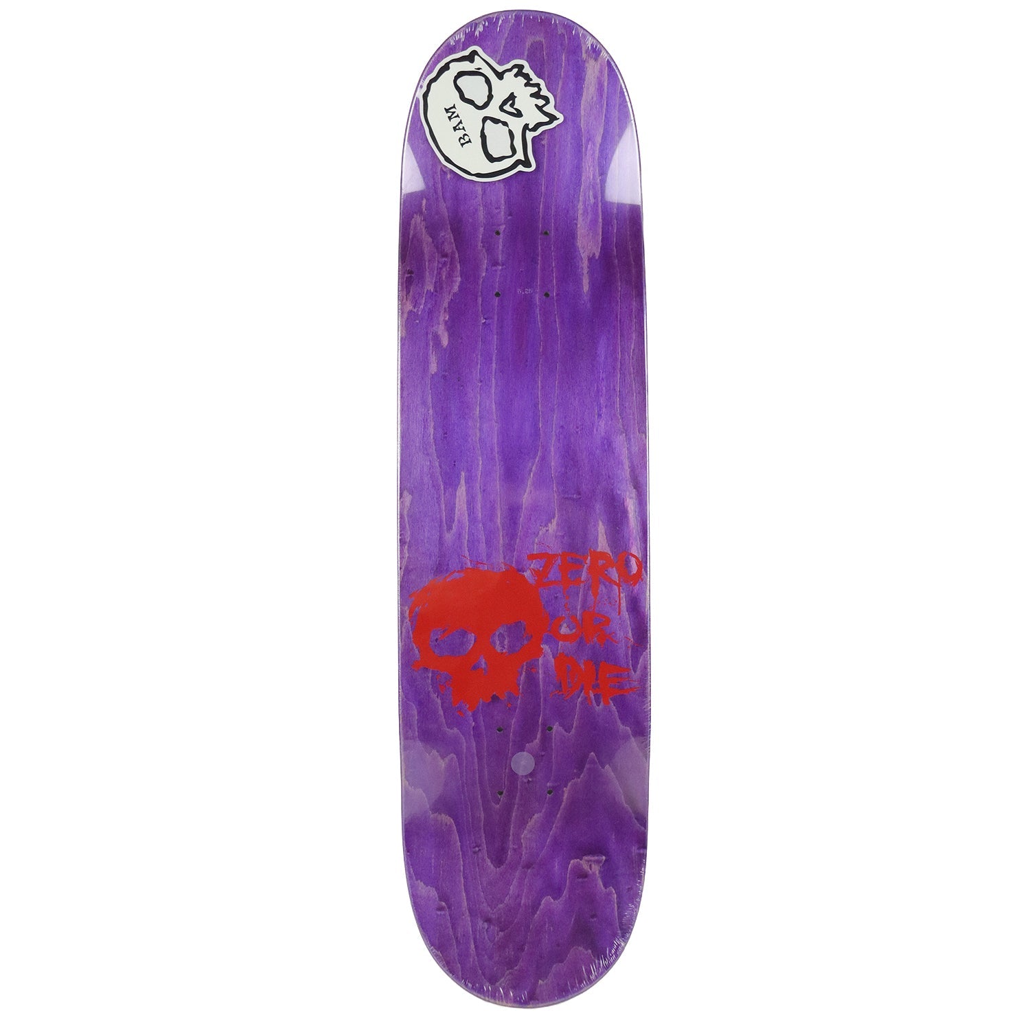 Zero Skateboard Deck Bam Margera 3 Plunger 8.25" x 31.9"