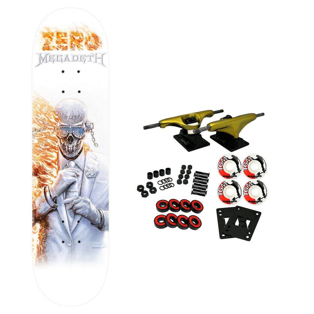 Zero Skateboard Complete Megadeth Album Art 8.25" x 31.9"