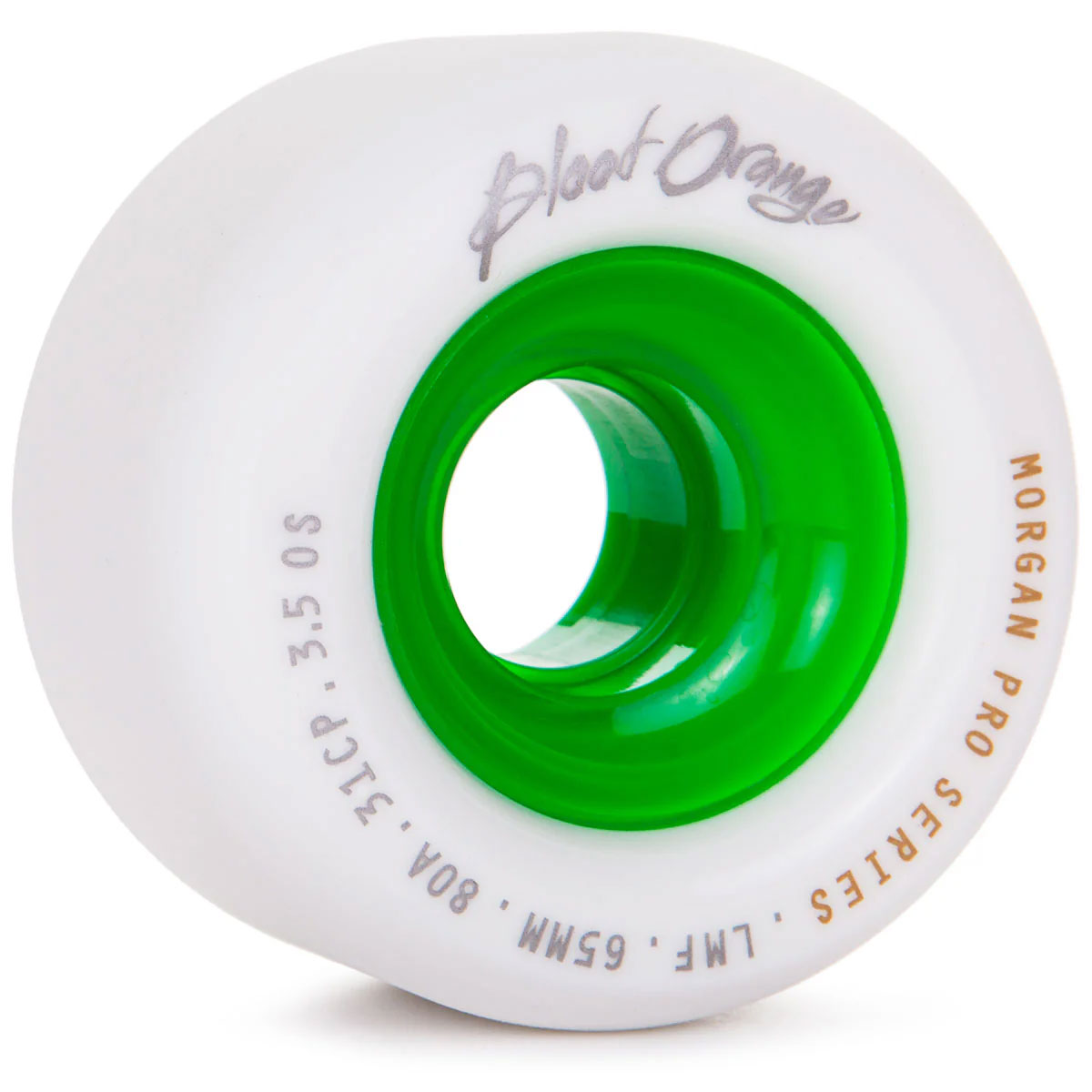 Paris Longboard Trucks Kit (Sage Green) With Blood Orange 65mm Wheels & Independent Bearings