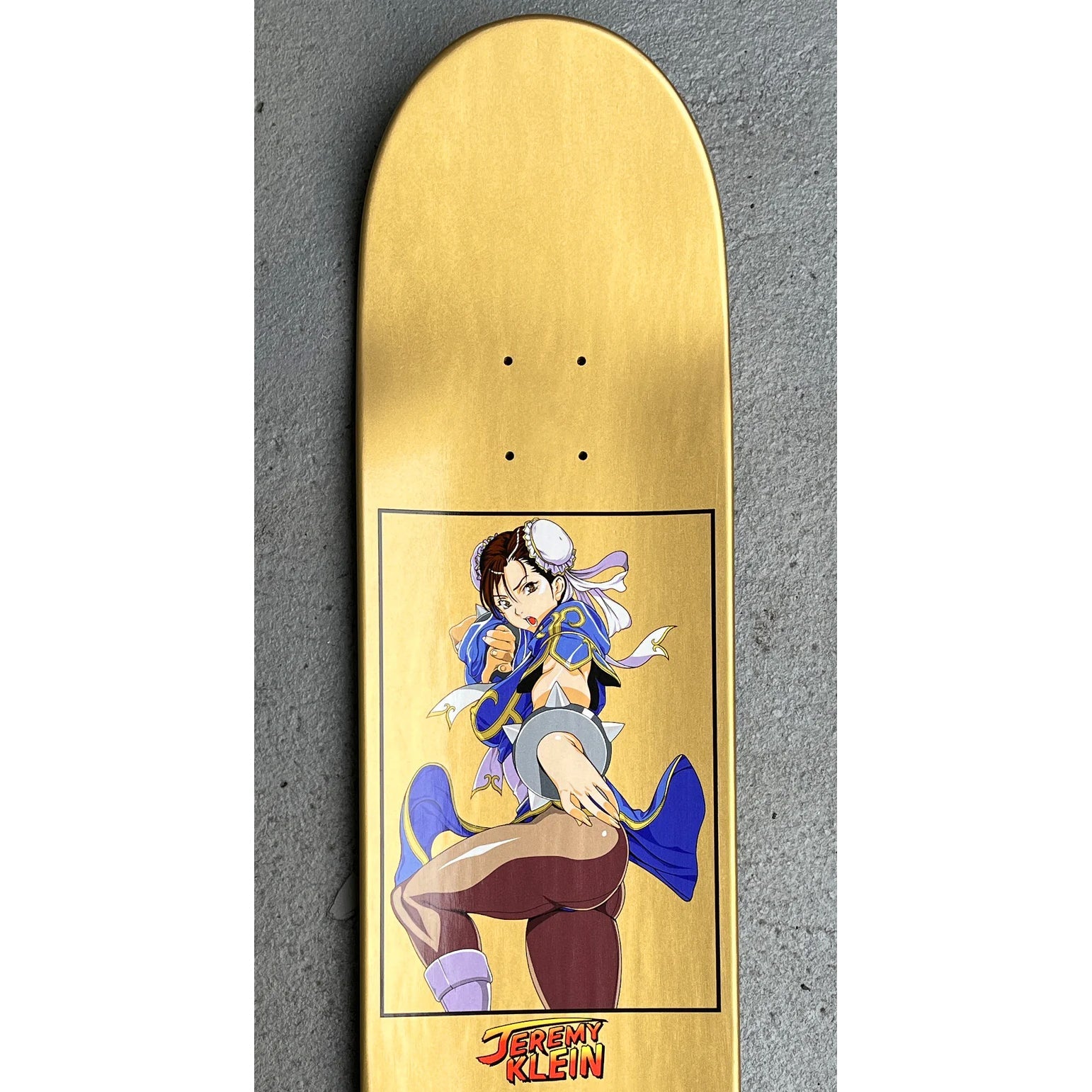 JK Industries Skateboard Deck Chun Li 2 8.25" x 32.25"