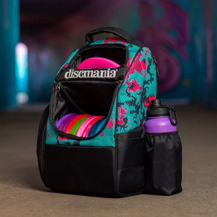 Discmania Disc Golf Bag Fanatic Fly Backpack - Holds 21 Discs - Choose Color
