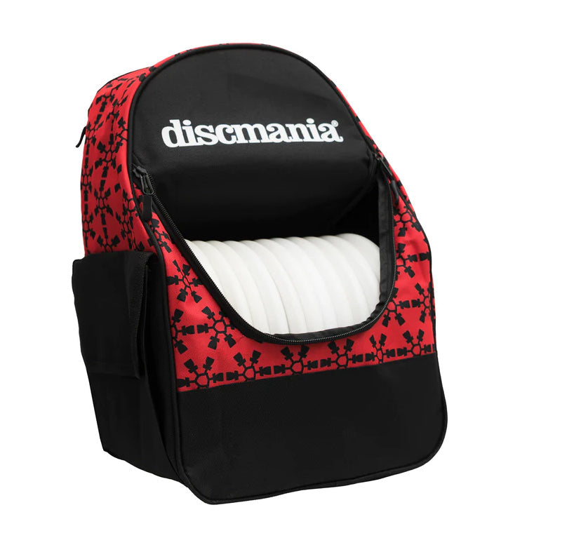 Discmania Disc Golf Bag Fanatic Go Backpack - Holds 18 Discs - Choose Color