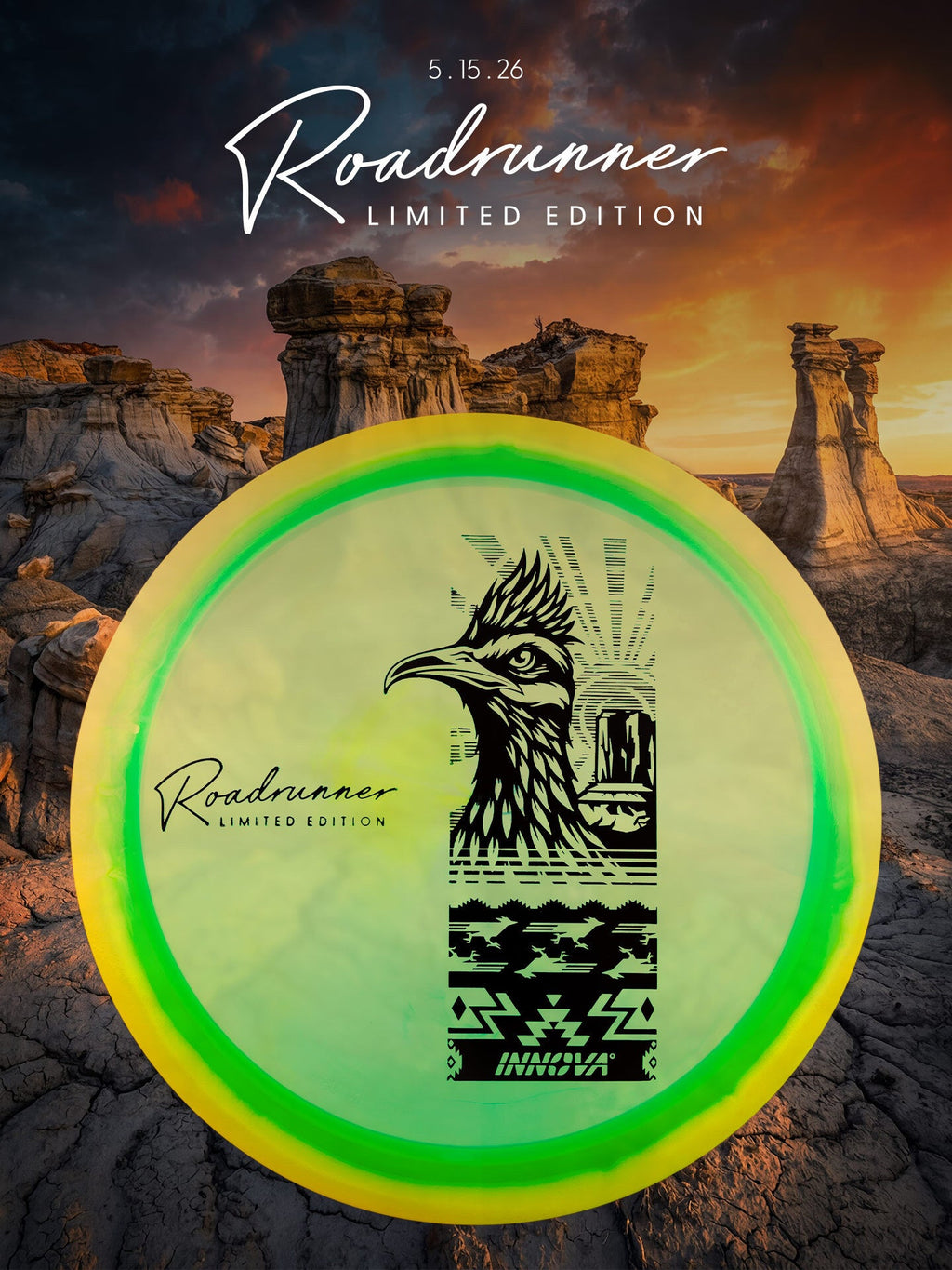 Innova Disc Golf Limited Edition Halo Champion Roadrunner Driver