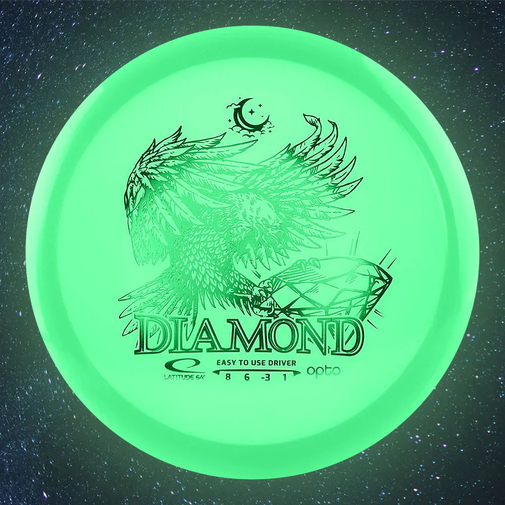 Latitude 64 Disc Golf Opto Moonshine Diamond Fairway Driver 8/6/-3/1 - Choose Exact Disc