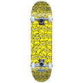 Meow Skateboard Complete Sticker Pile Soft Top Yellow 6.75" x 28.5"