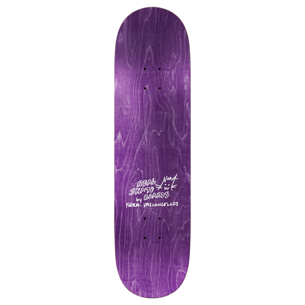 Real Skateboard Deck Jimmy Wilkins Echoes by Nora 8.5" x 31.85"