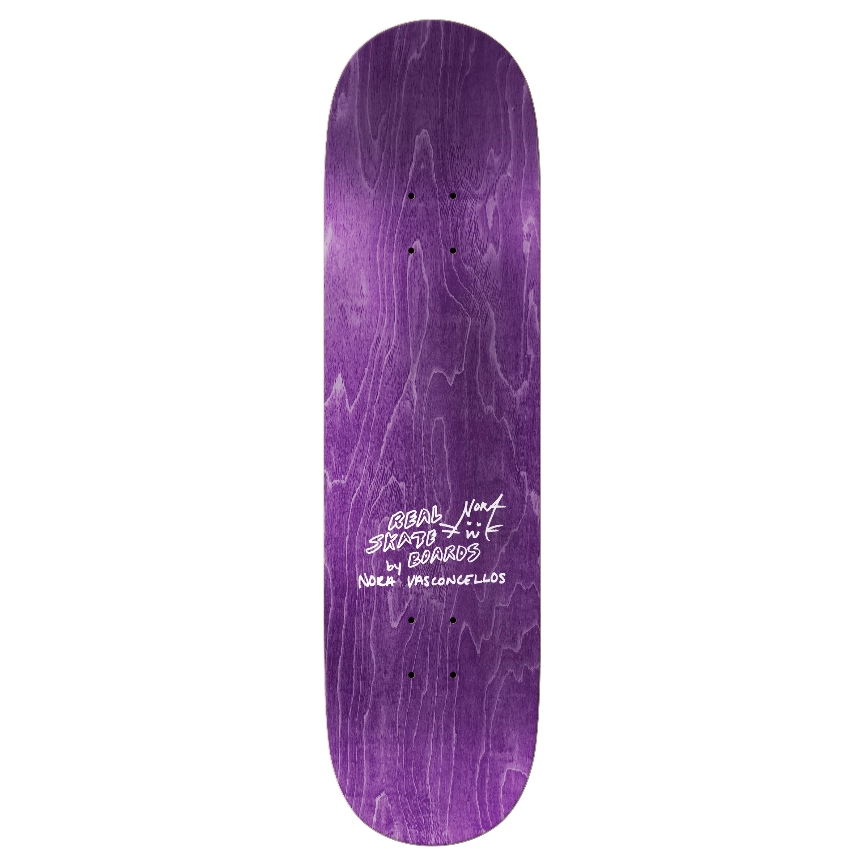 Real Skateboard Deck Jimmy Wilkins Echoes by Nora 8.5" x 31.85"