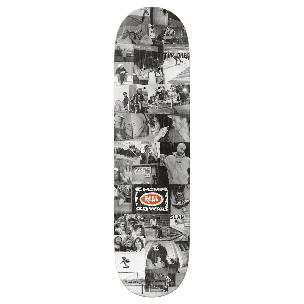 Real Skateboard Deck Chima Ferguson 20 Years 8.25" x 32"