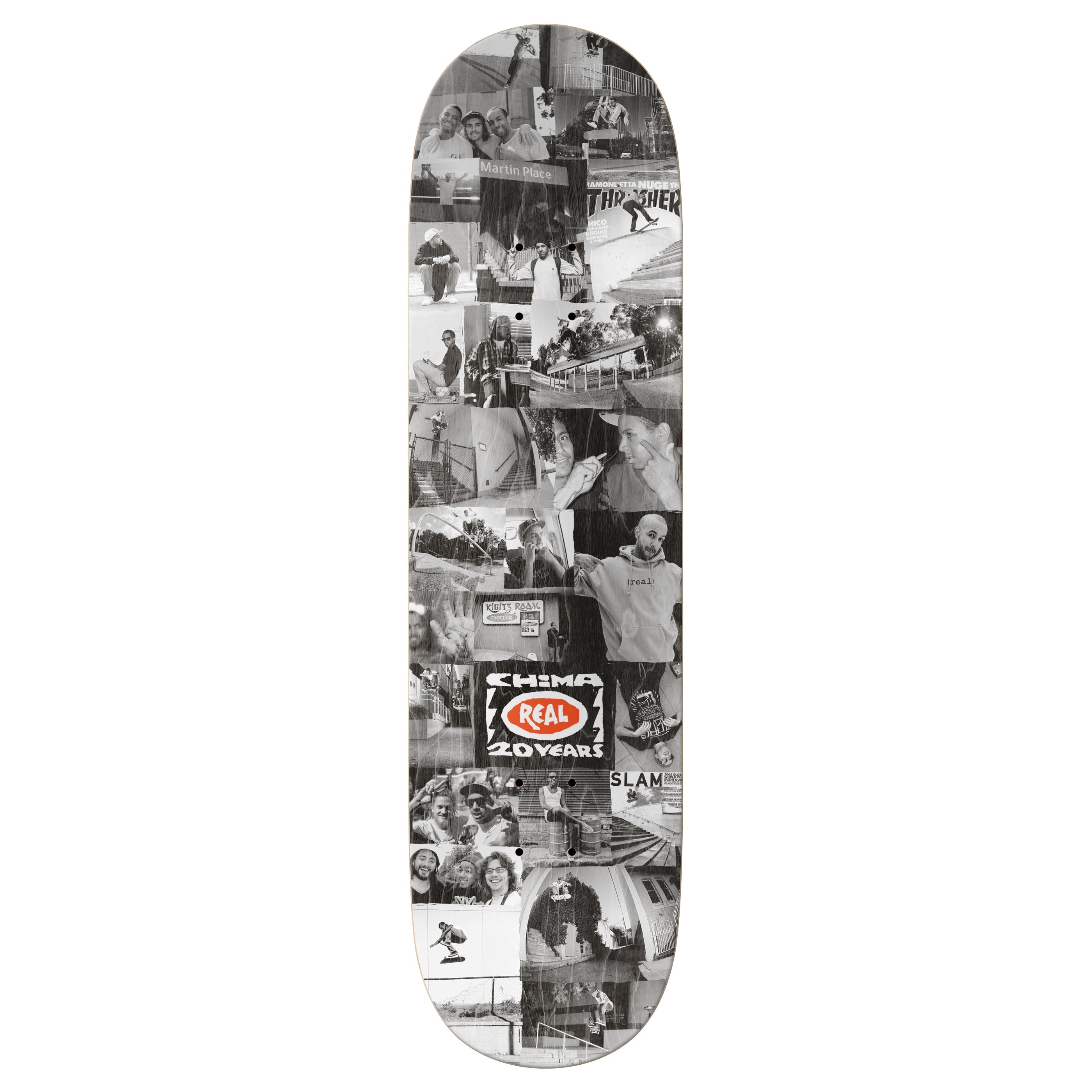 Real Skateboard Complete Chima Ferguson 20 Years 8.25" x 32"