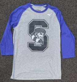 Mizuno Local School 351109 3/4 Practice Tee
