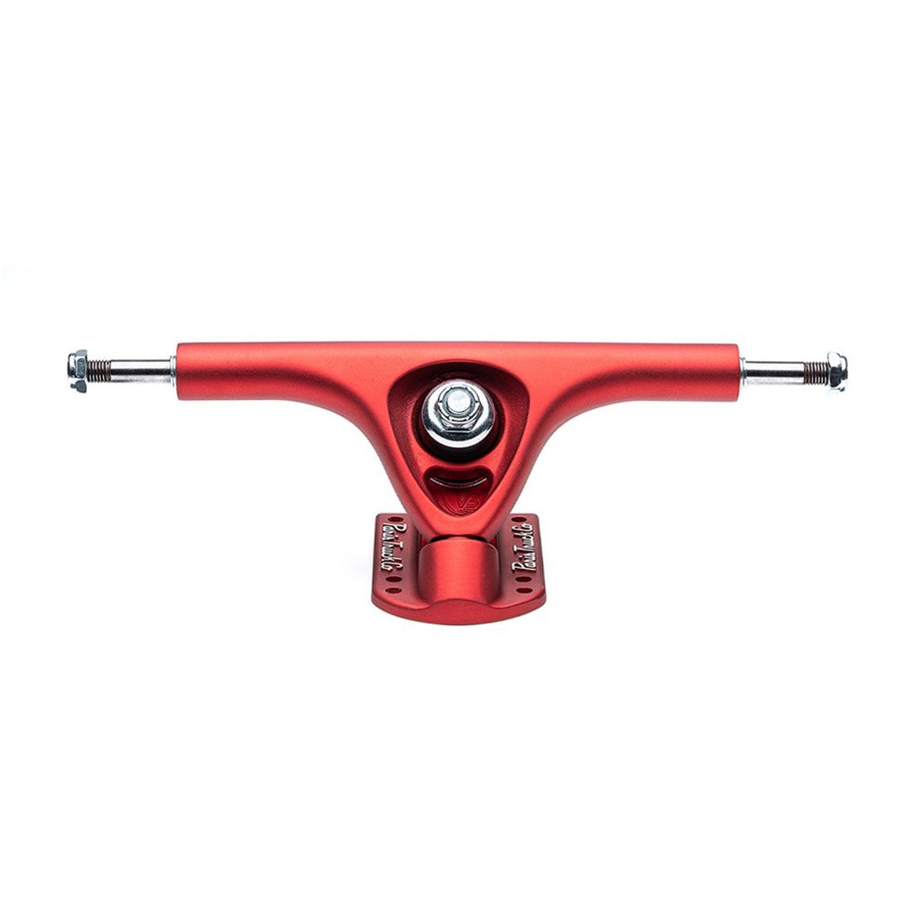Paris Longboard Trucks Kit (Scarlet Red) With Blood Orange 65mm Wheels & Independent Bearings