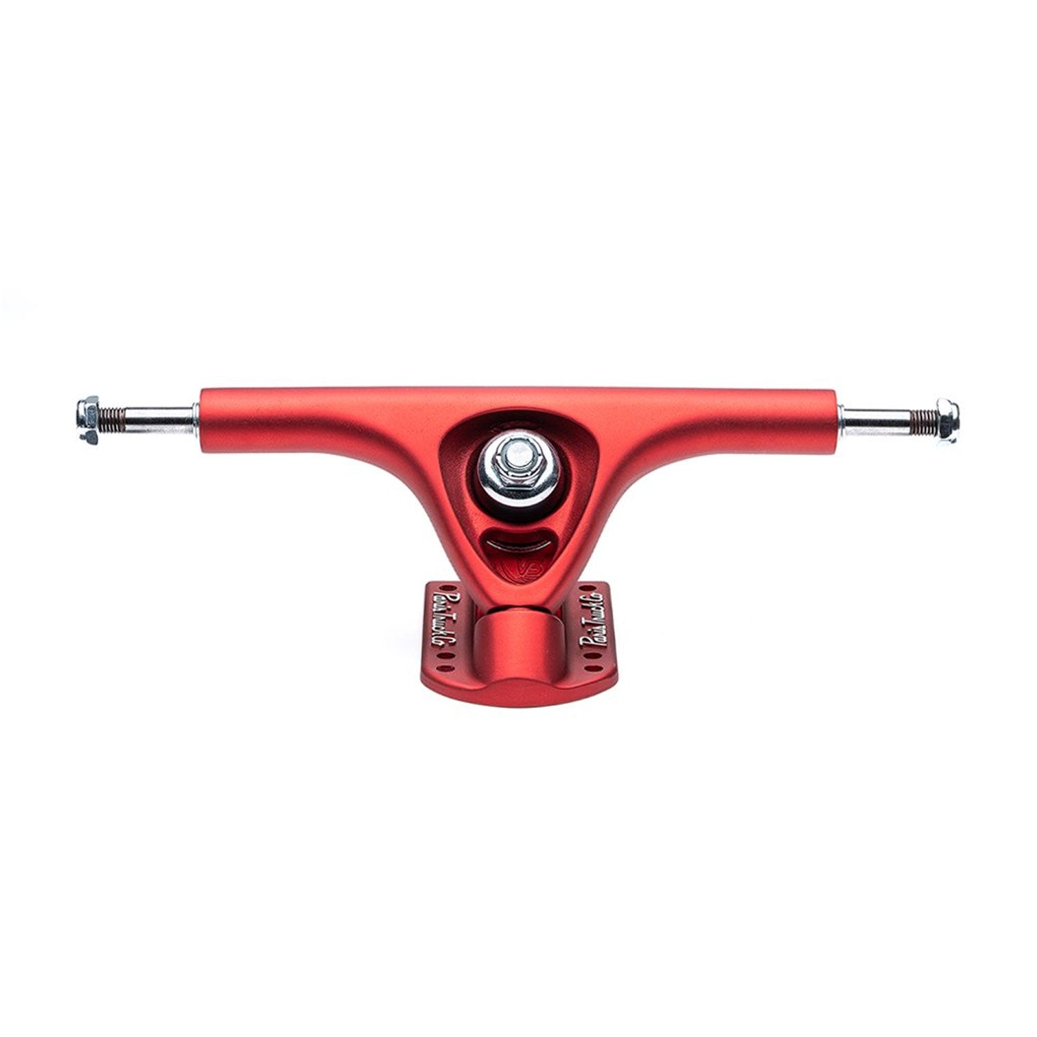 Paris Longboard Trucks Kit (Scarlet Red) With Blood Orange 65mm Wheels & Independent Bearings