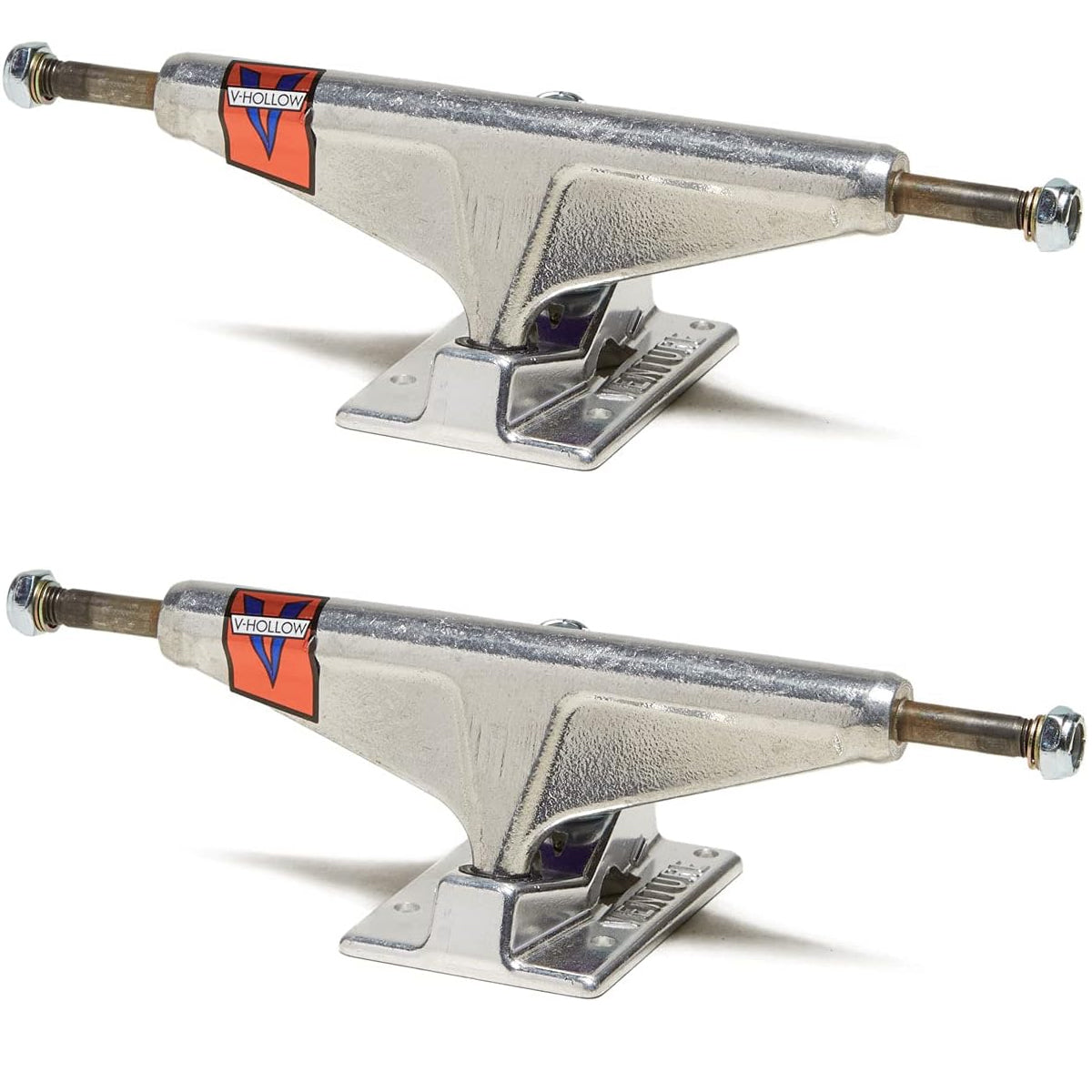 Venture Skateboard Trucks 5.8 V-Hollow Polished Silver 8.5" Axle - Pair