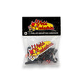 World Industries Skateboard Hardware 1.25" Phillips Black/Red
